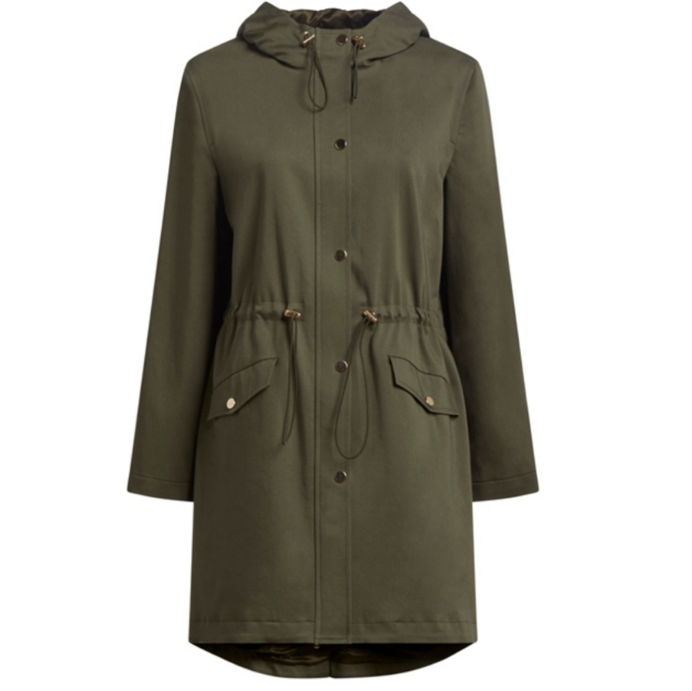 NWT REISS | Chloe Hooded Parka - Picture 5 of 13